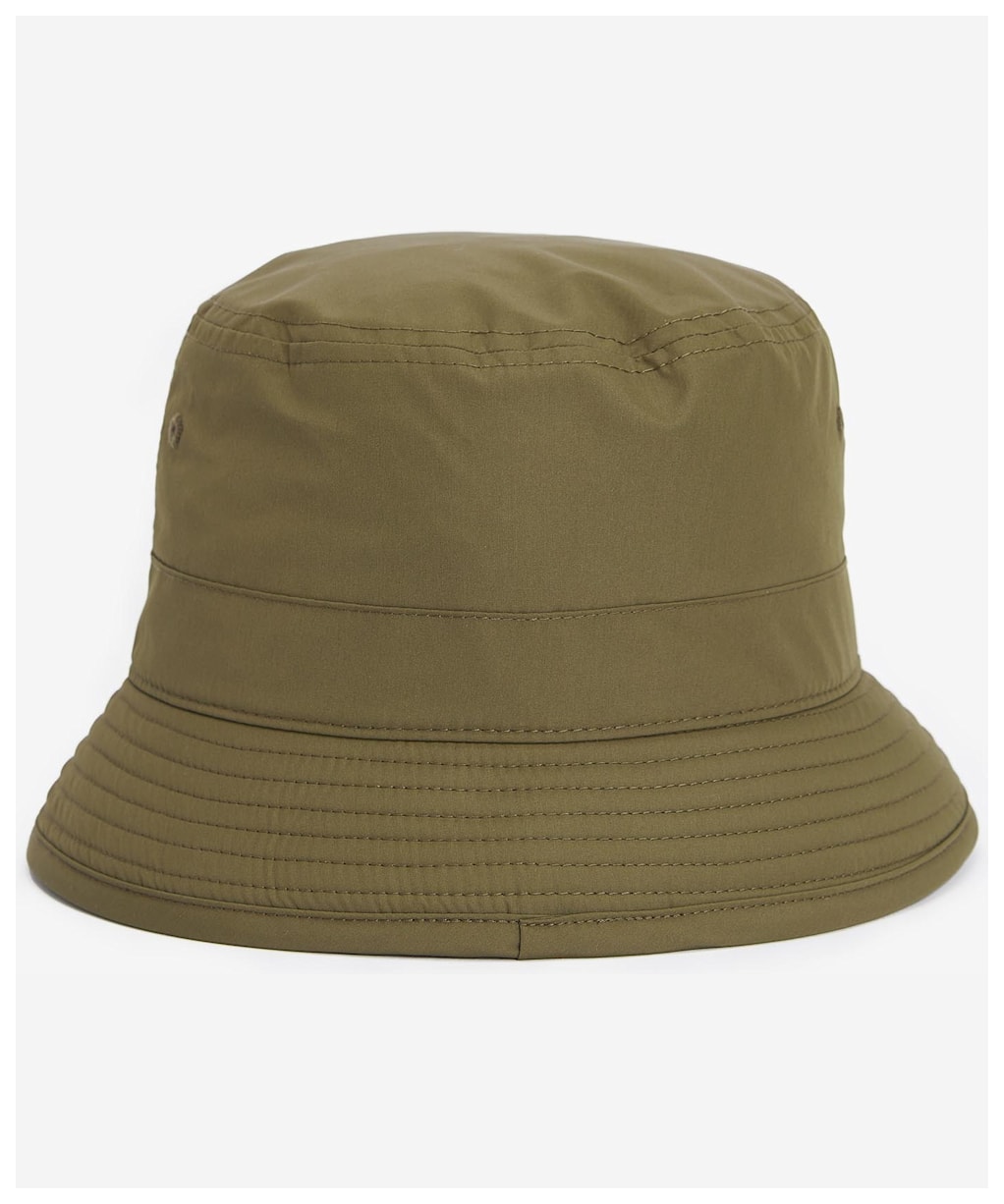 Women's Barbour Summer Poppy Showerproof Bucket Hat - Army Green