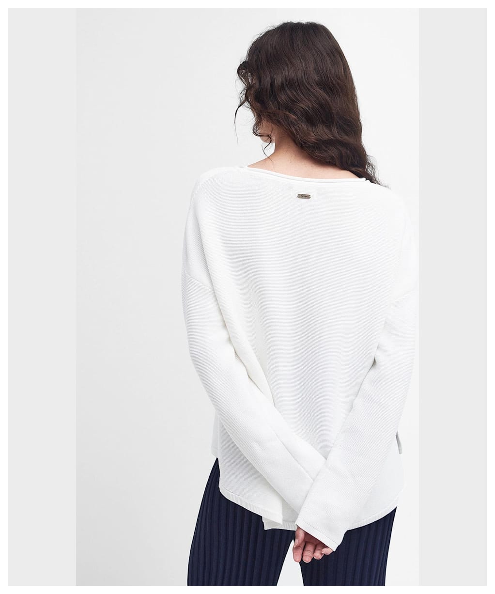 Women's Barbour Marine Knit - Cloud