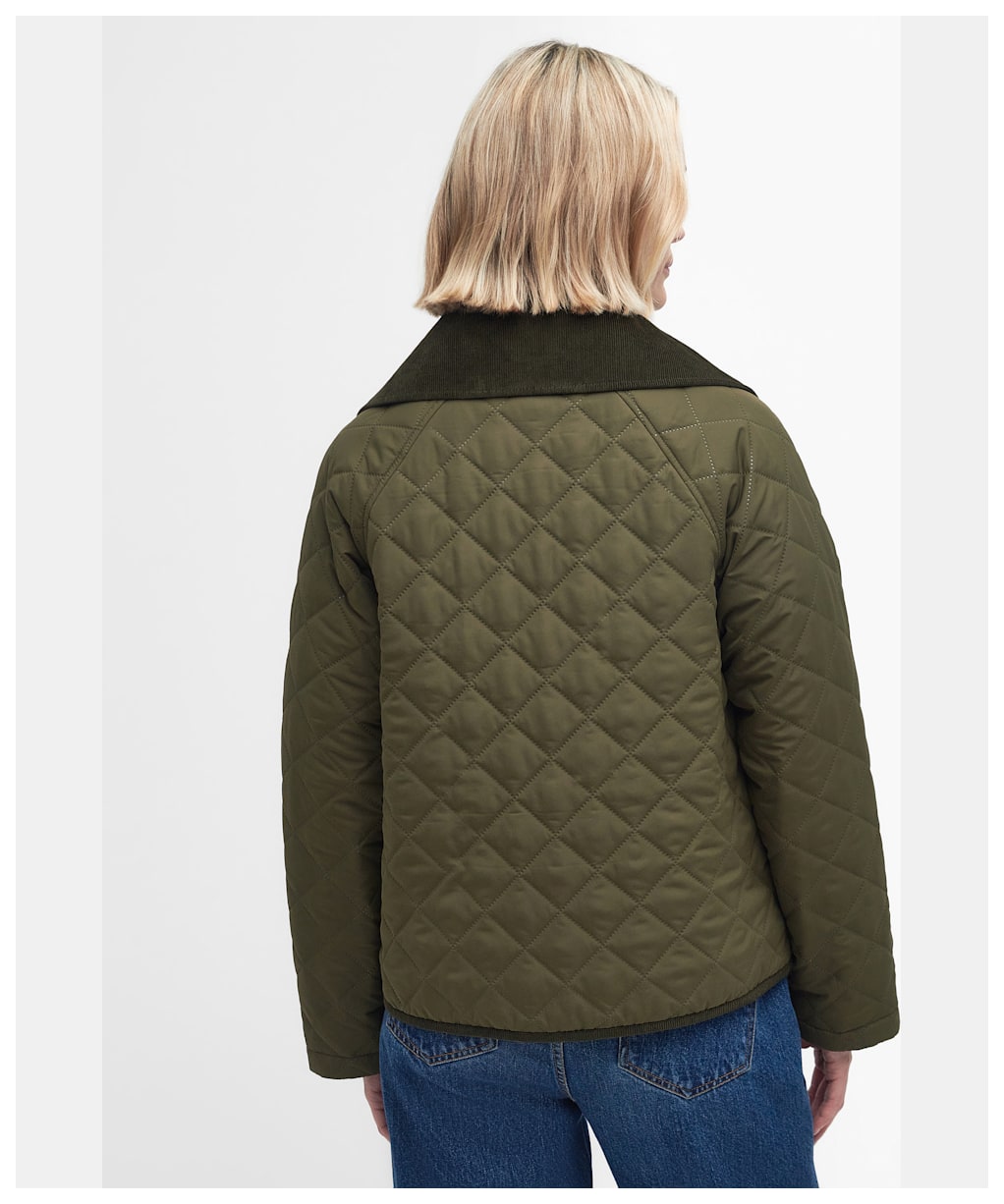 Women's Barbour Gosford Quilted Jacket - Army Green