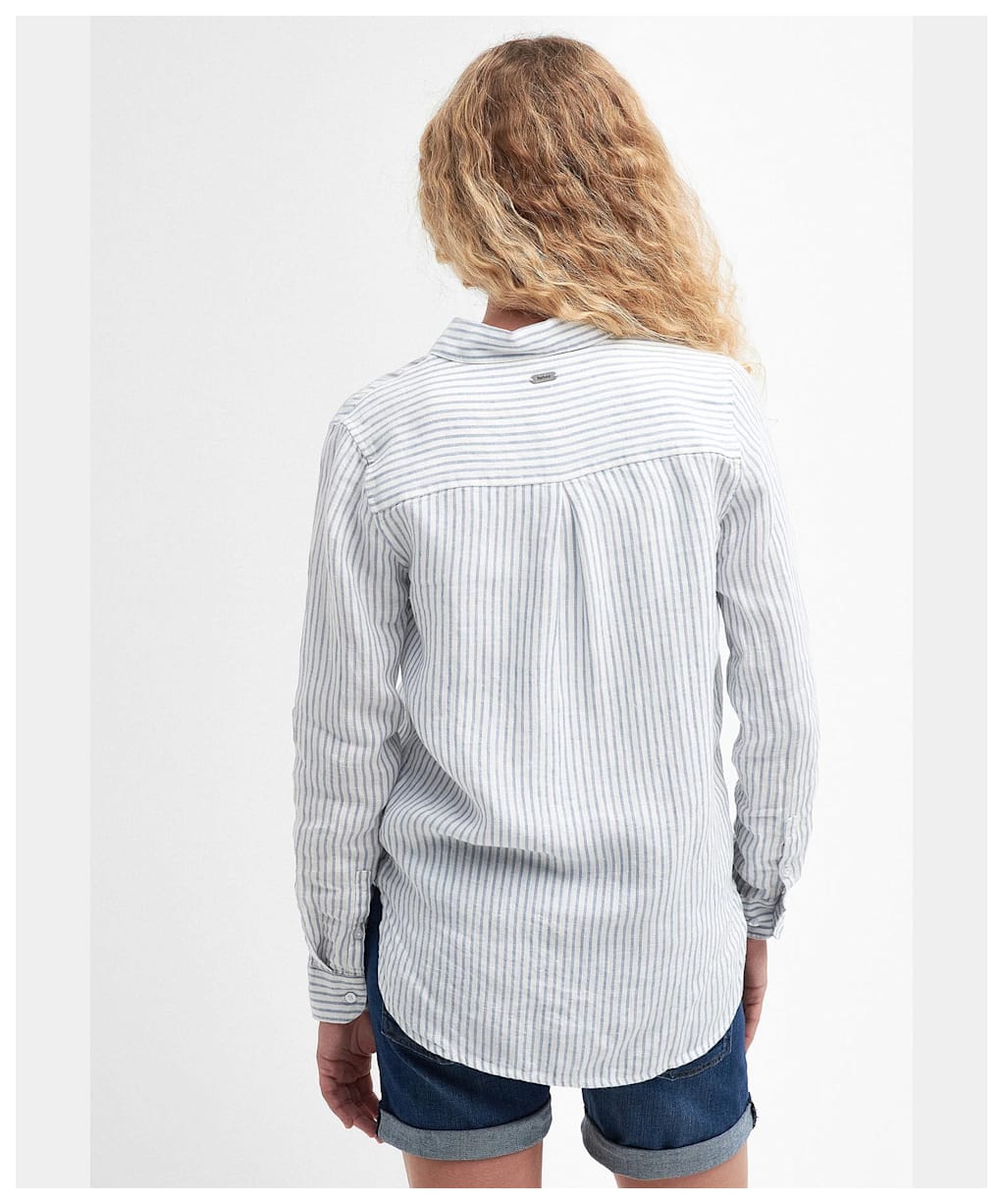 Women's Barbour Marine Shirt - Chambray Stripe