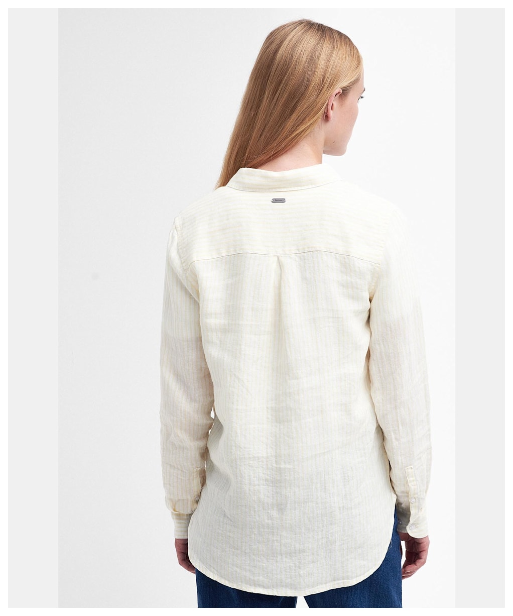 Women's Barbour Marine Shirt - Lemonade