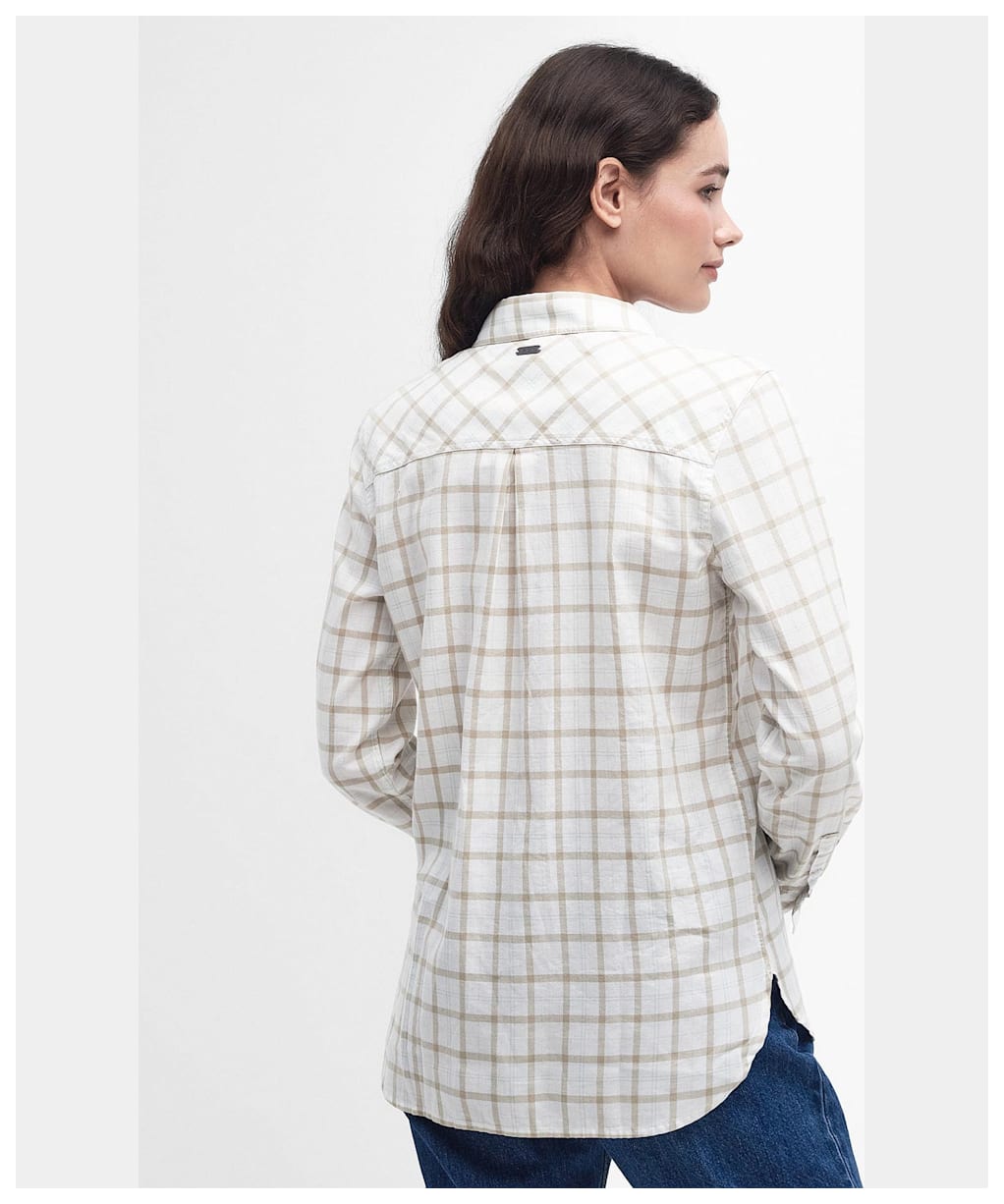 Women’s Barbour Newbury Shirt - Cloud Check