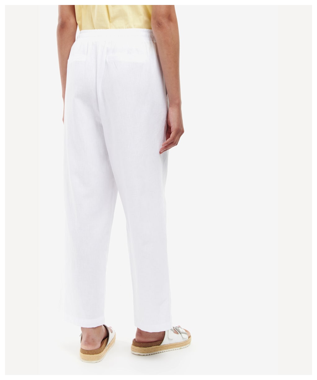 Women's Barbour Christie Trouser - White