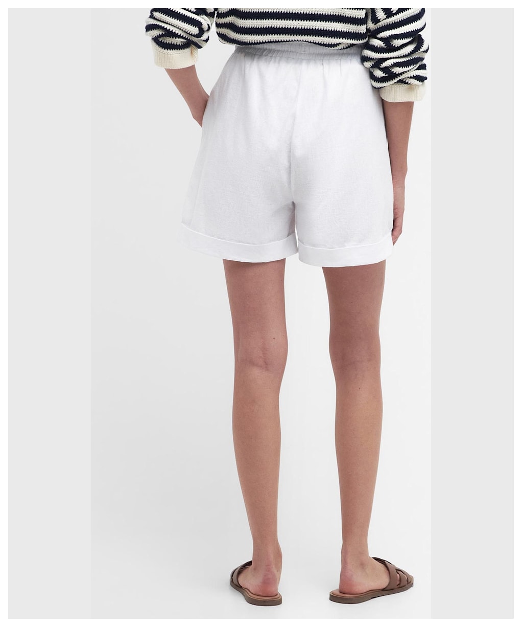 Women's Barbour Elsden Short - White