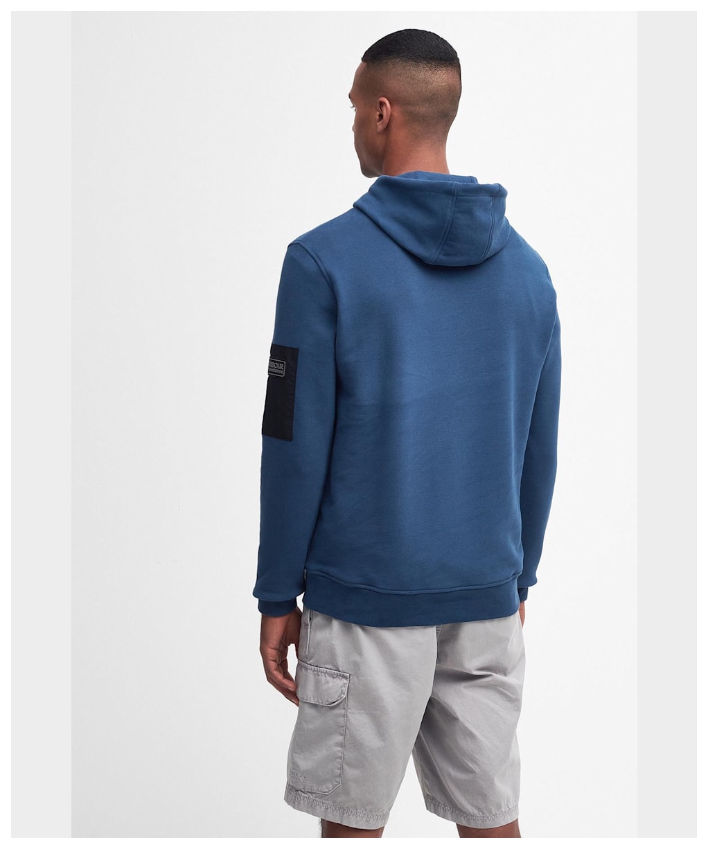 Men's Barbour International Tempo Hoodie - Moonlit Ocean