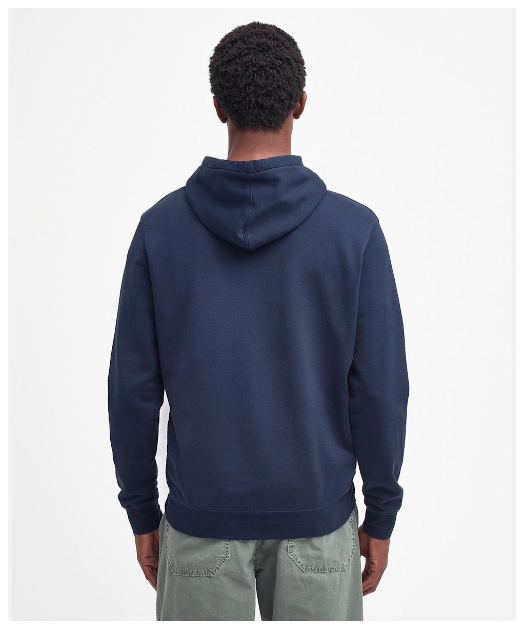 Men's Barbour Farnworth American Fleece Hoodie - Navy