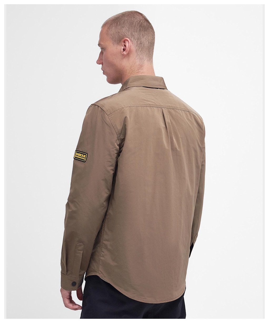 Men's Barbour International Control Overshirt - Fossil
