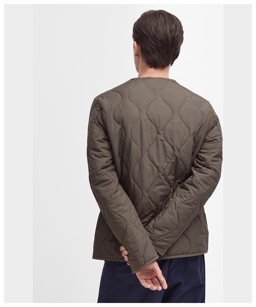 Men's Barbour Utility Liddesdale Quilted Jacket - Tarmac