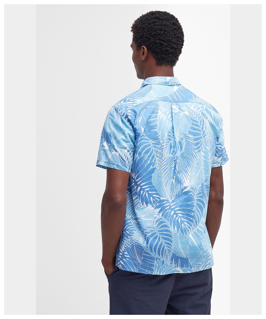 Men's Barbour Cornwall Summer Shirt - Blue