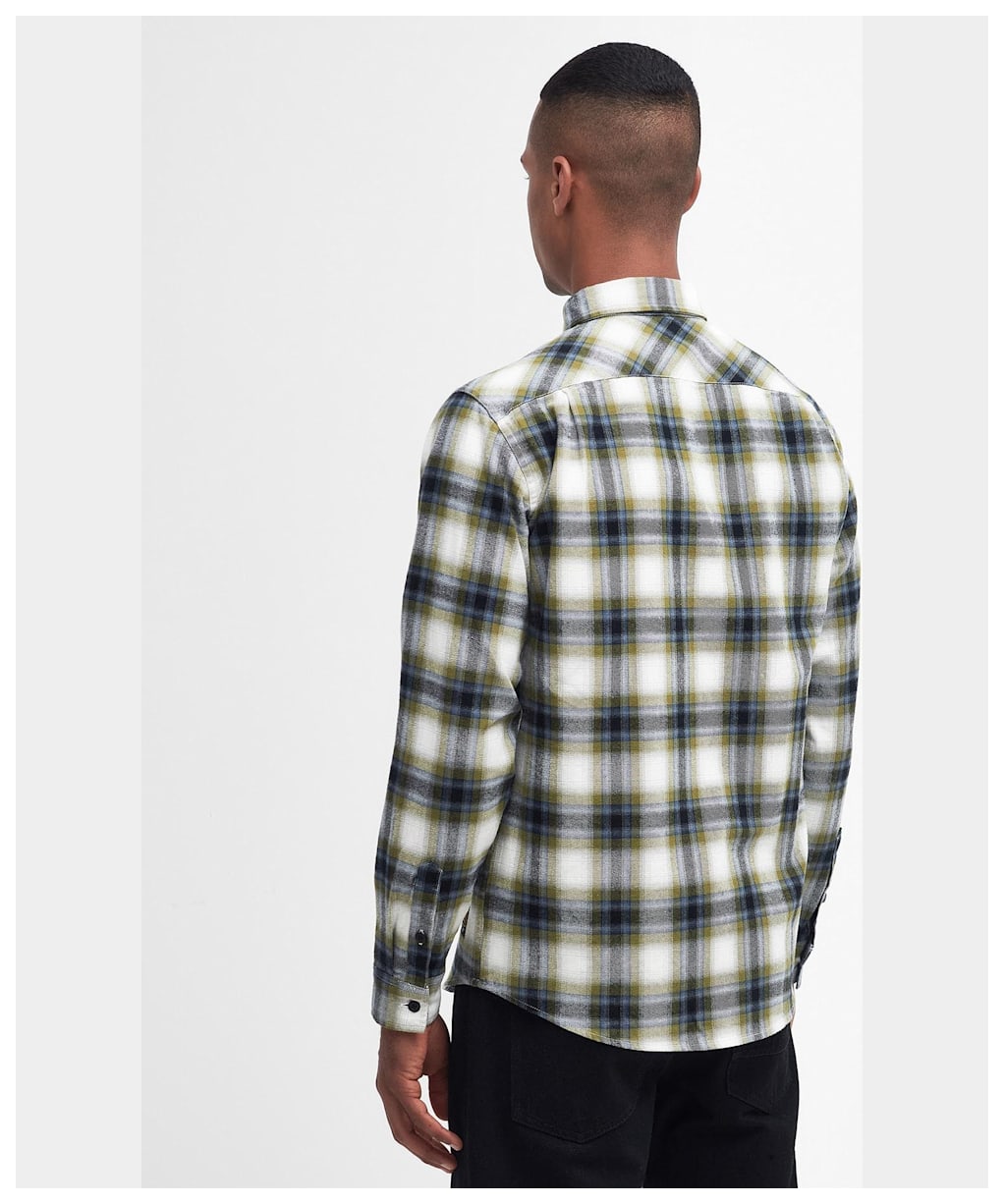 Men's Barbour International Oliver Overshirt - Cobalt Blue