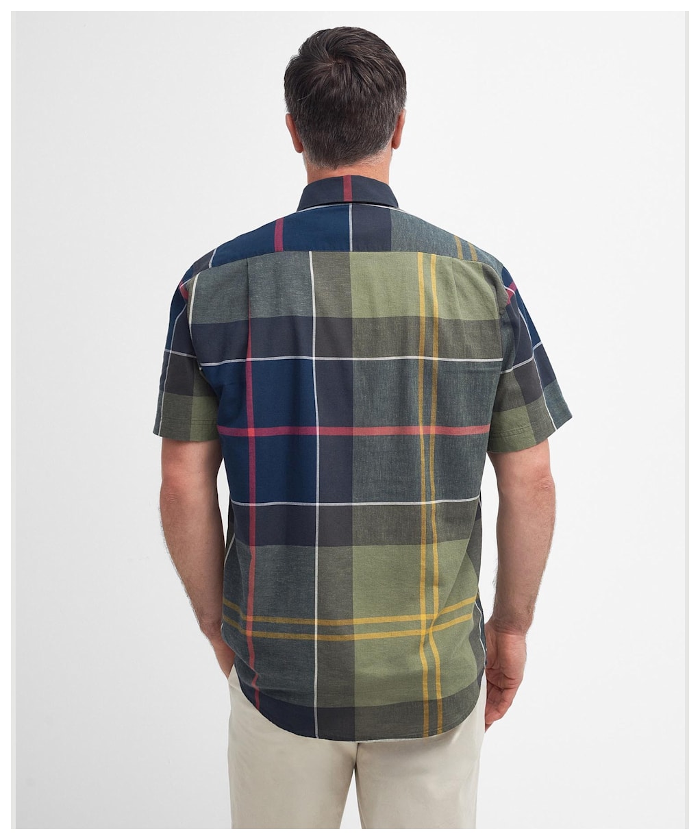 Men's Barbour Douglas Short Sleeve Shirt - Classic Tartan