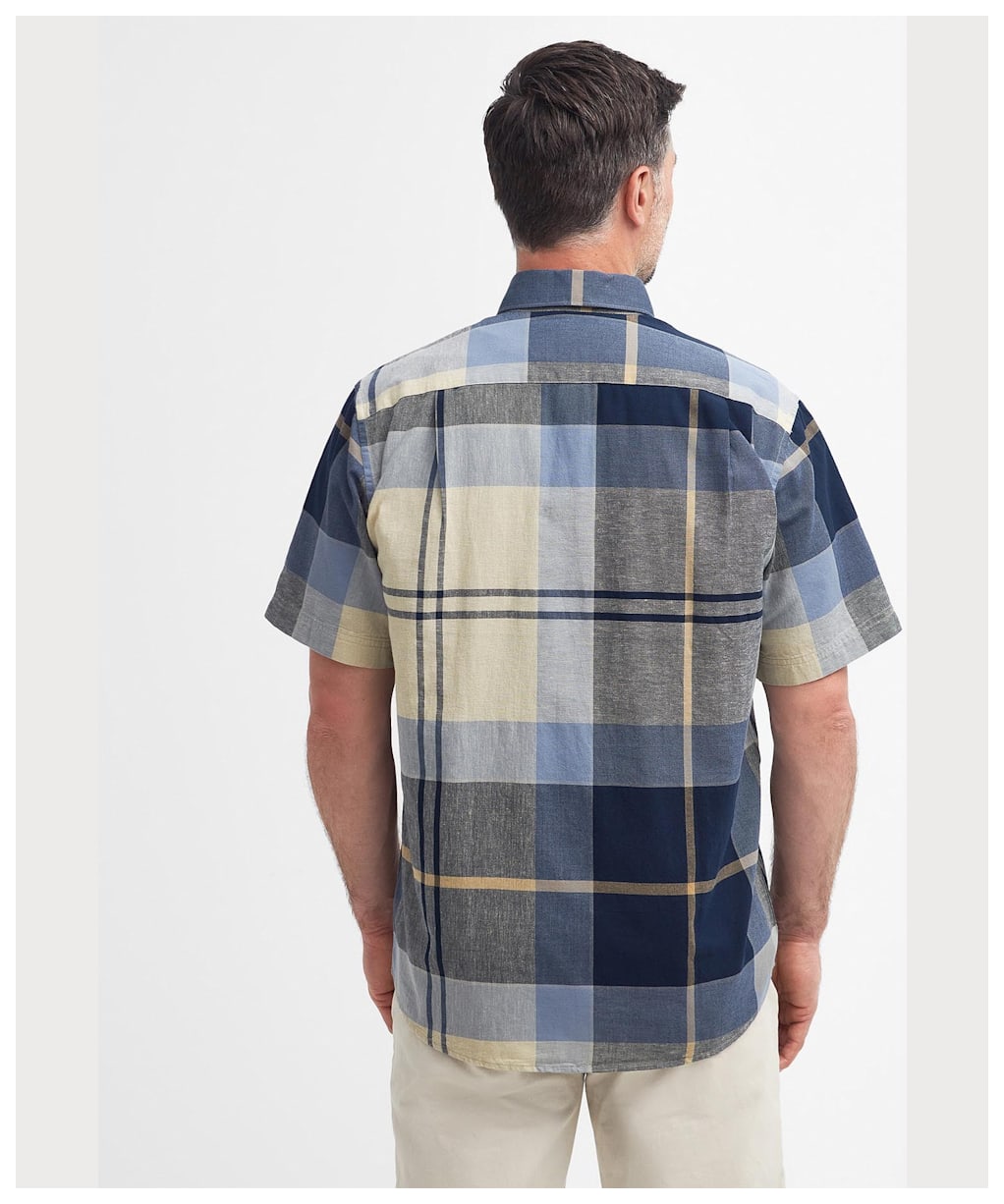 Men's Barbour Douglas Short Sleeve Shirt - River Birch