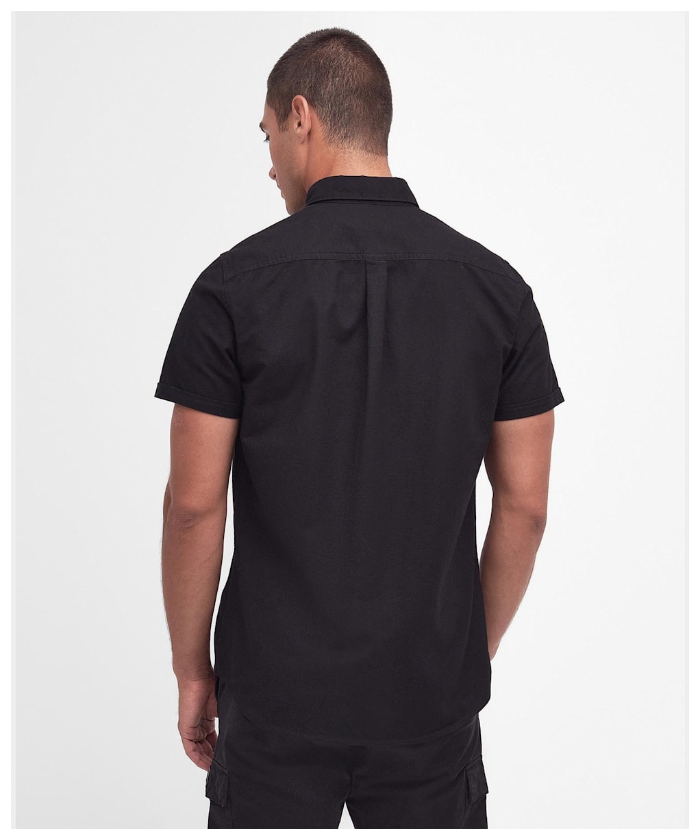 Men's Barbour International Kinetic Short Sleeve Shirt - Black