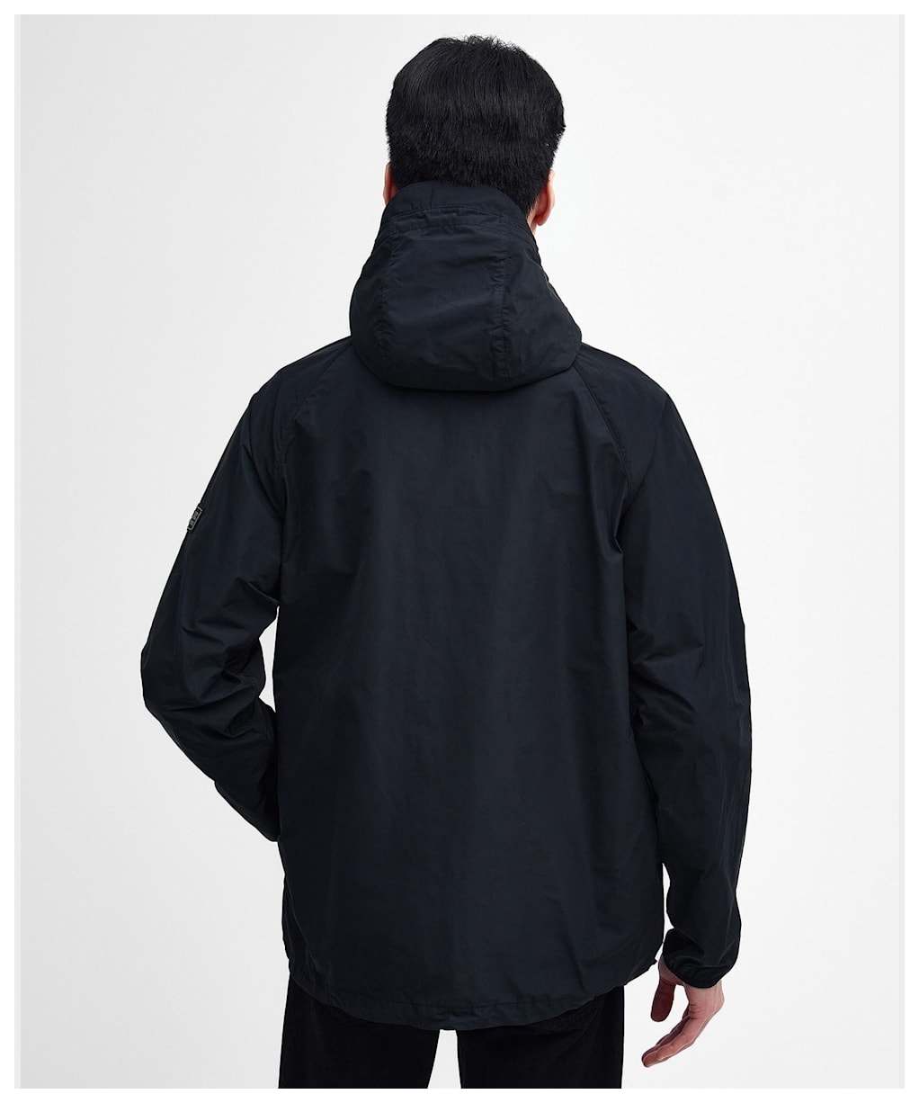 Men's Barbour International Beckett Showerproof Jacket - Black