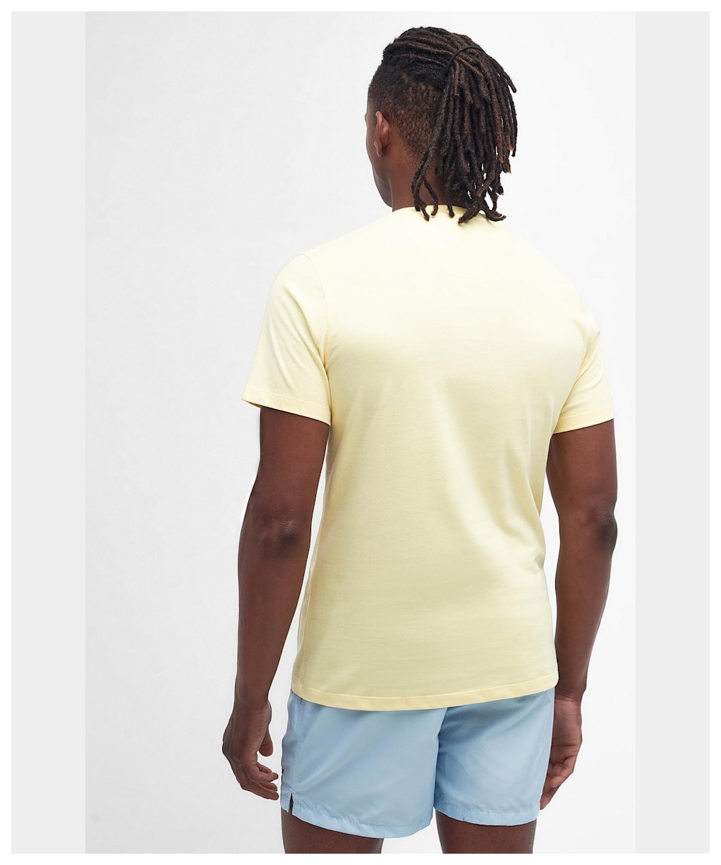 Men's Barbour Sports Tee - Heritage Lemon