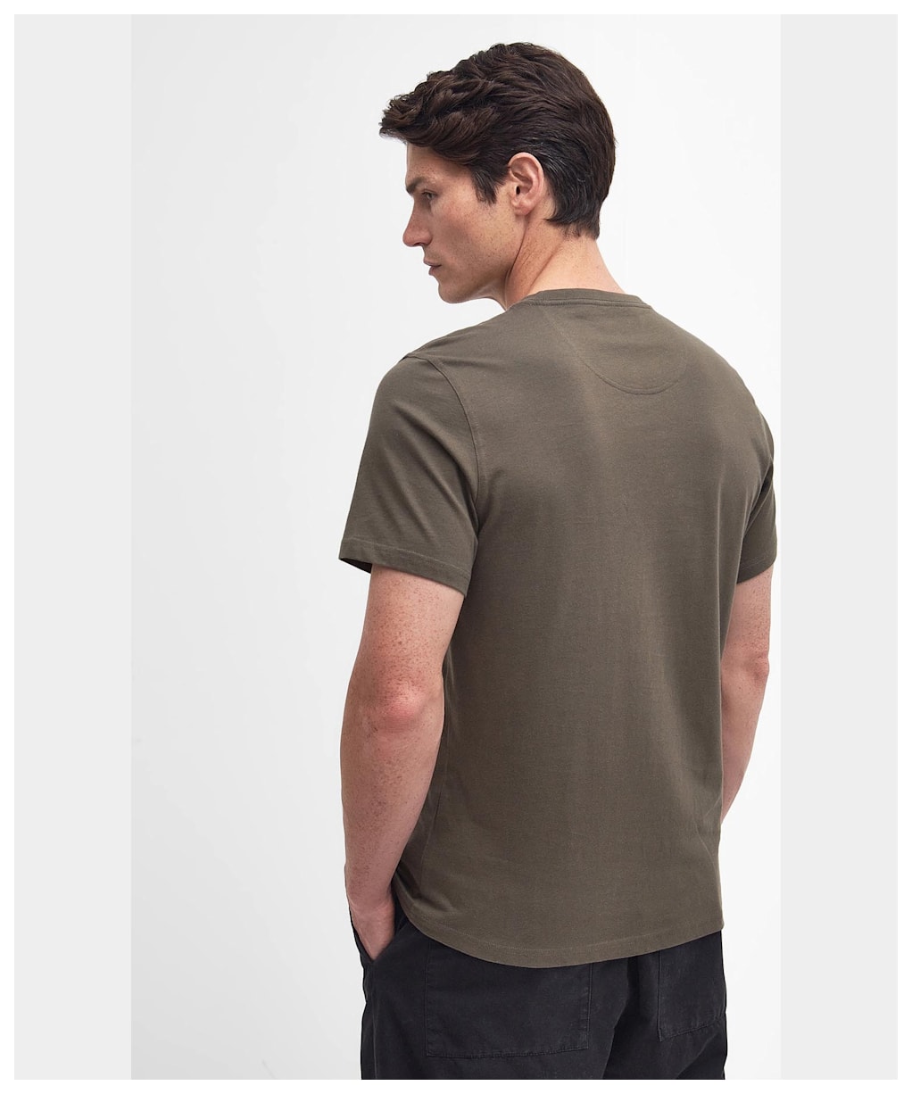 Men's Barbour Langdon Pocket T-Shirt - Tarmac