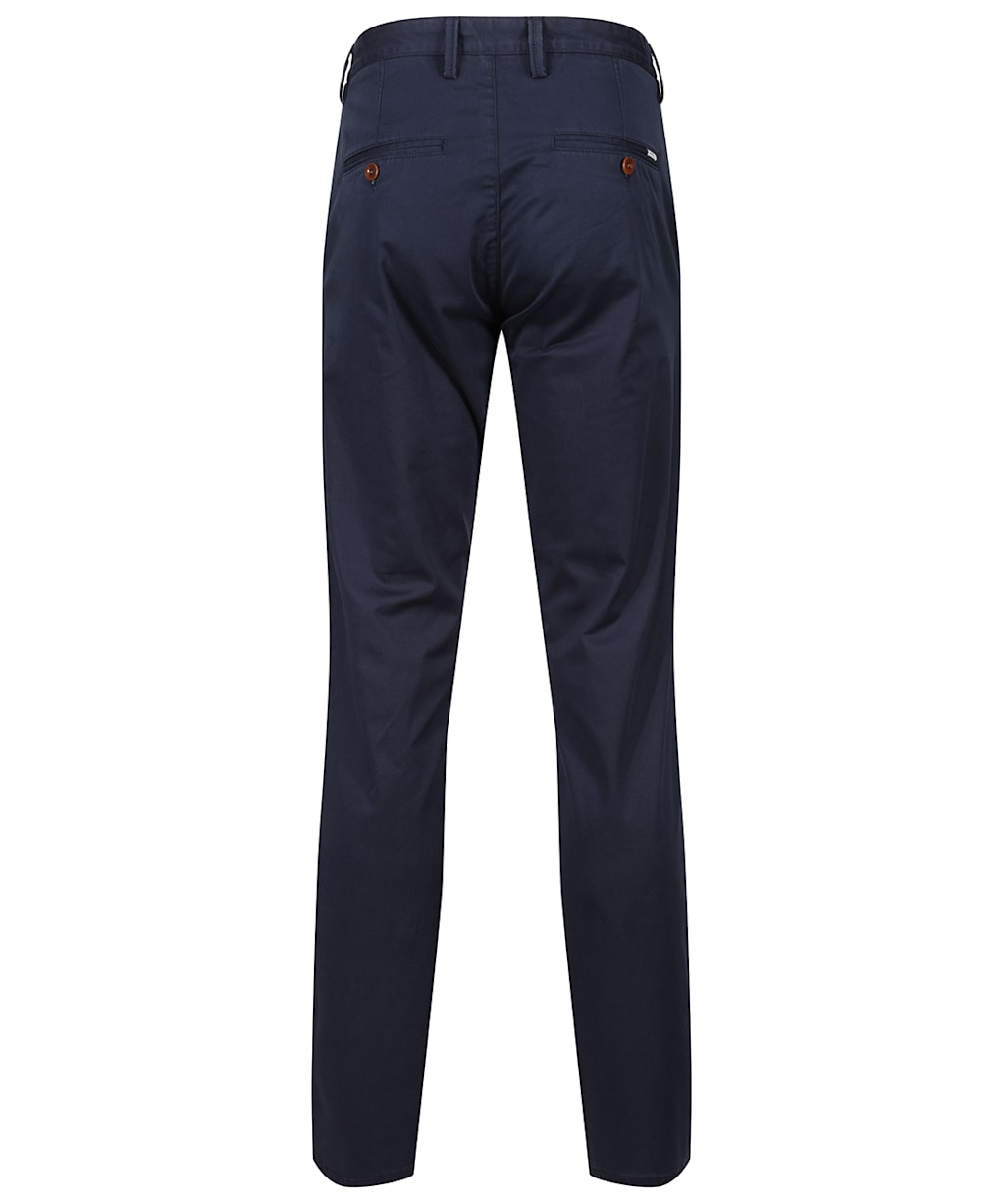 Men's Gant Slim Fit Twill Chinos - Marine