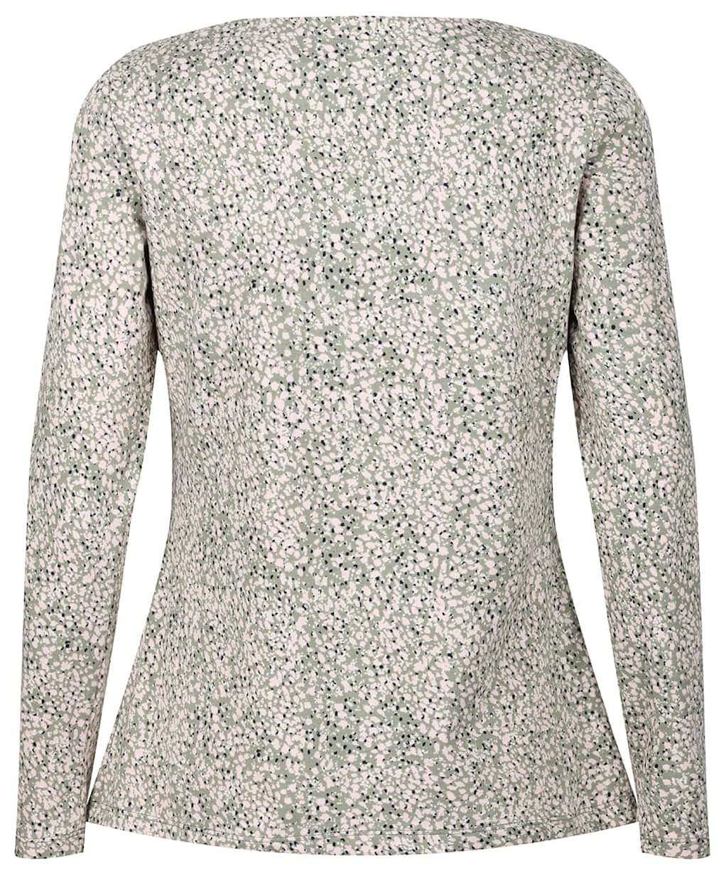Women's Lily & Me Cleeve Long Sleeve Top - Khaki