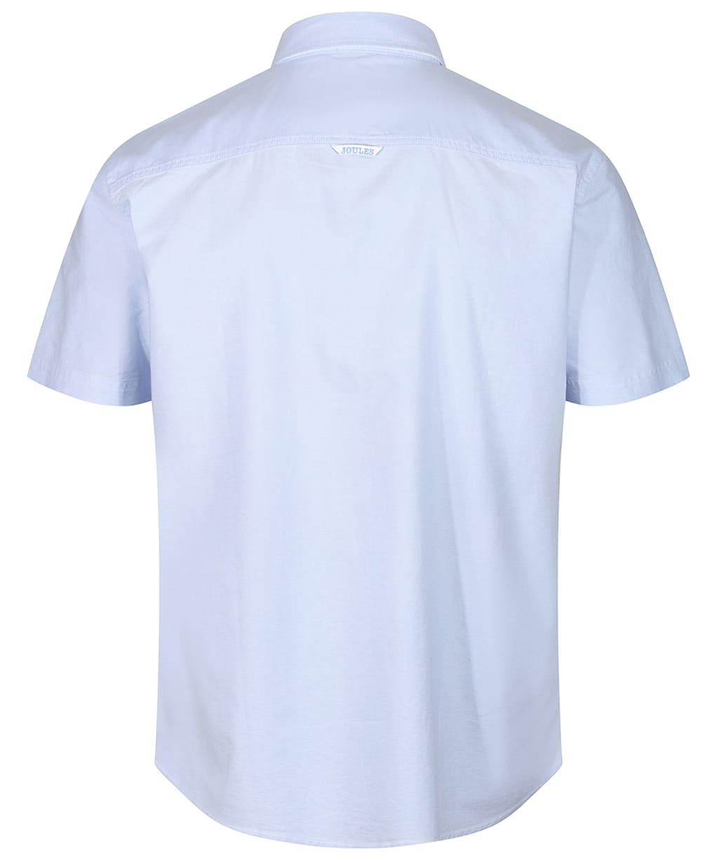 Men's Joules Short-Sleeved Oxford Shirt - Blue