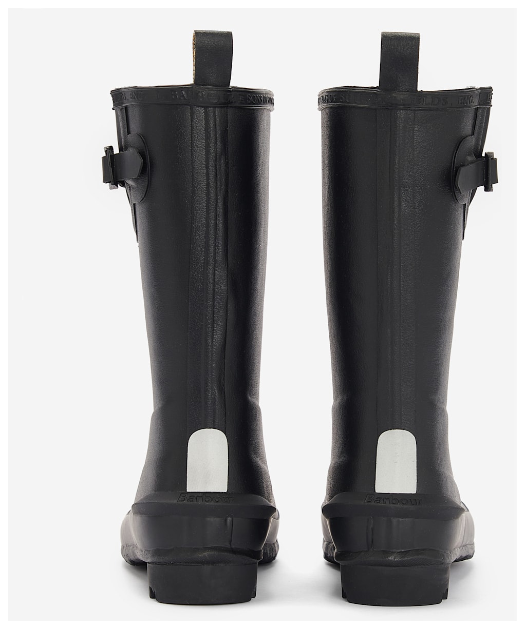 Barbour Kids Simonside Wellington Boots - Black