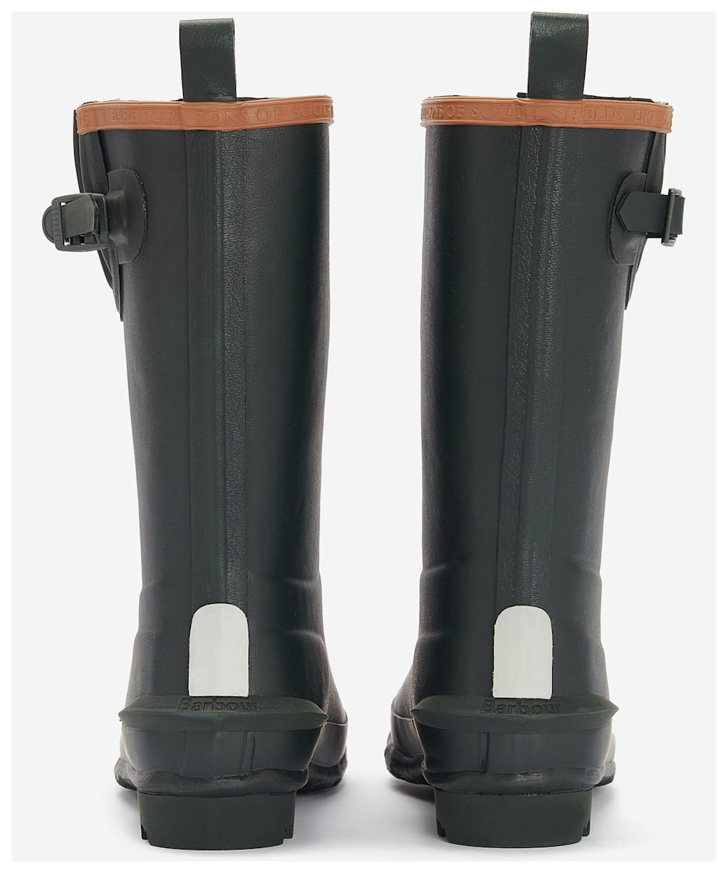 Barbour Kids Simonside Wellington Boots - Olive