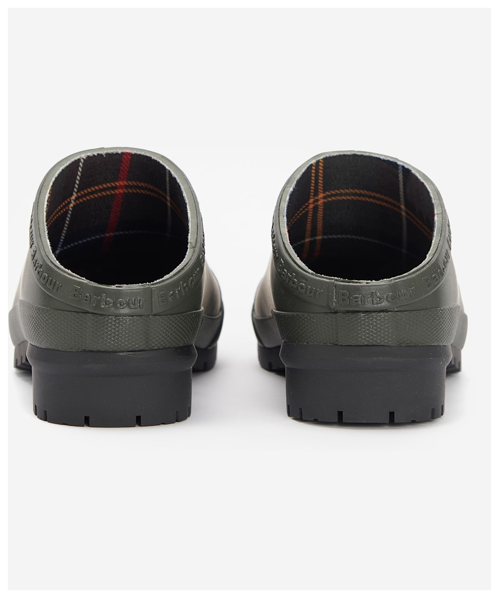 Women's Barbour Quinn Clog Wellingtons - Olive