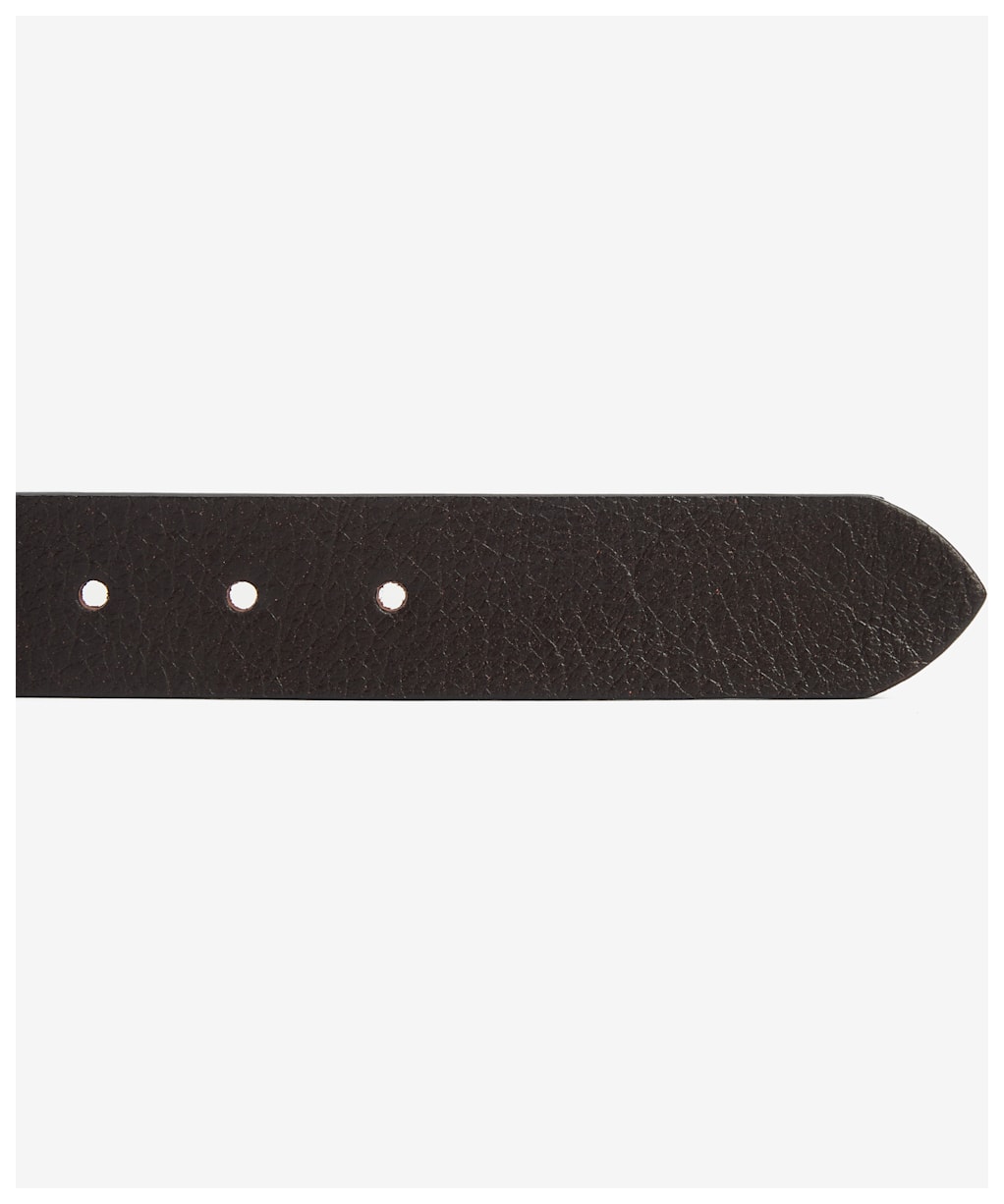 Men's Barbour Blakely Belt - Dark Brown