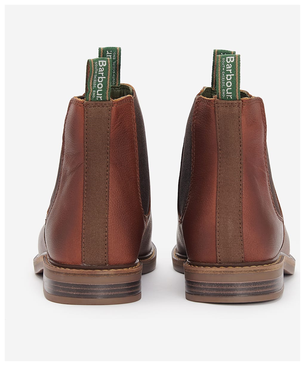 Men's Barbour Farsley Chelsea Boots - Teak