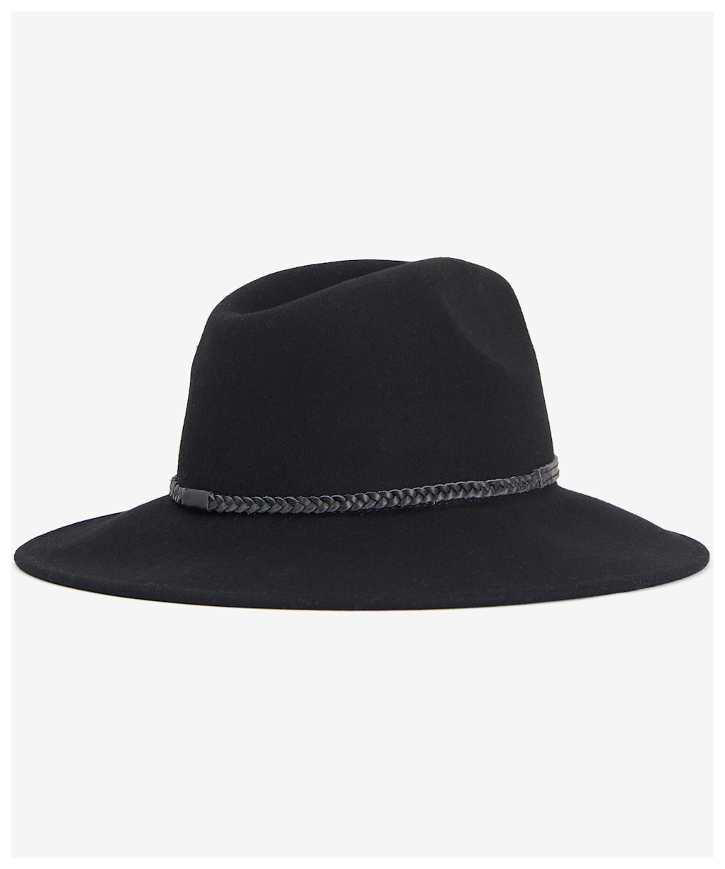 Barbour Tack Fedora Hat - Black