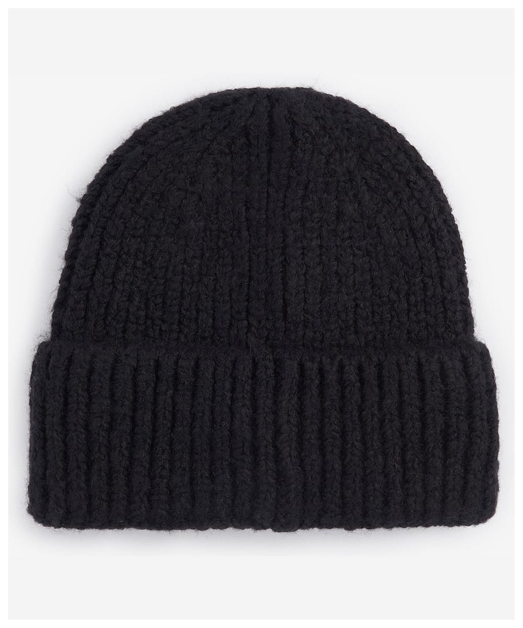 Aria Beanie Hat                               - Black