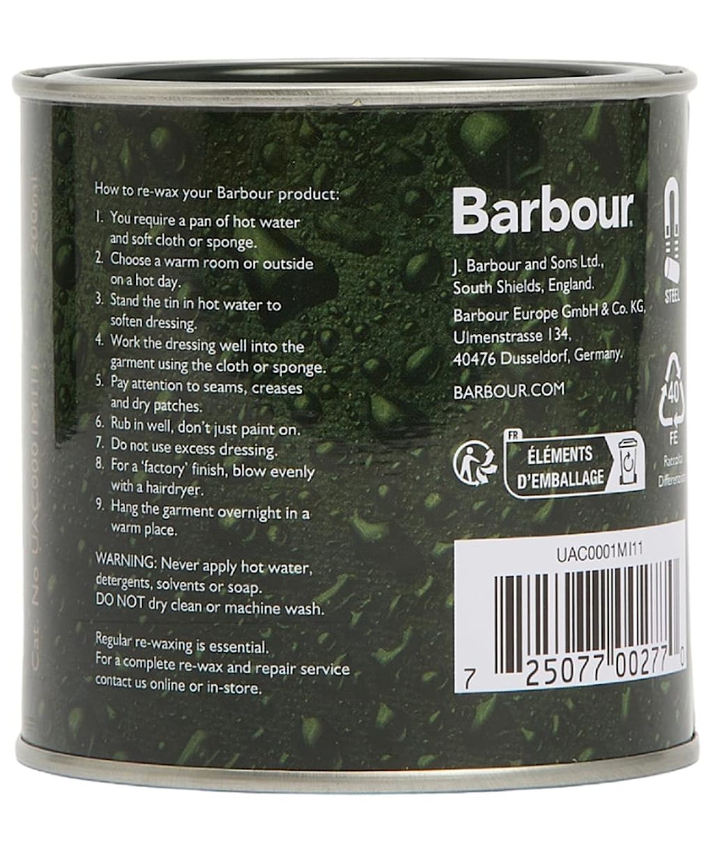 Barbour Thornproof Wax Dressing