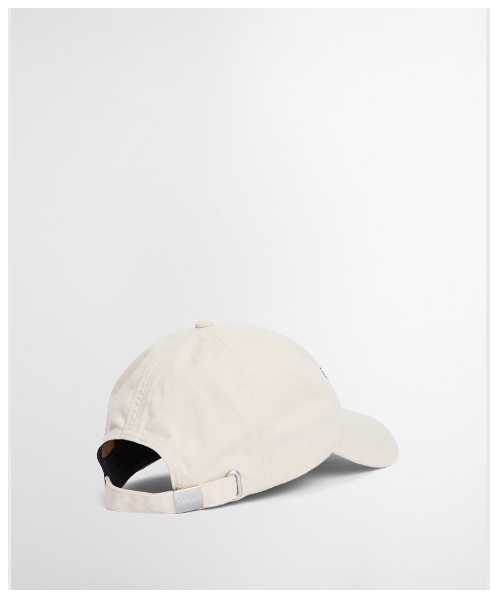 Women's Barbour Emily 6 Panel Cotton Sports Cap - Salt
