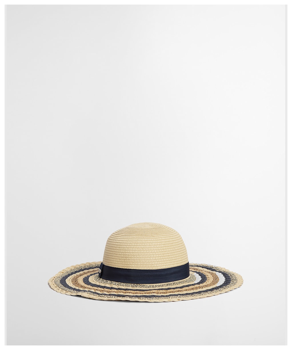 Women's Barbour Kelburn Summer Hat - Natural / Navy