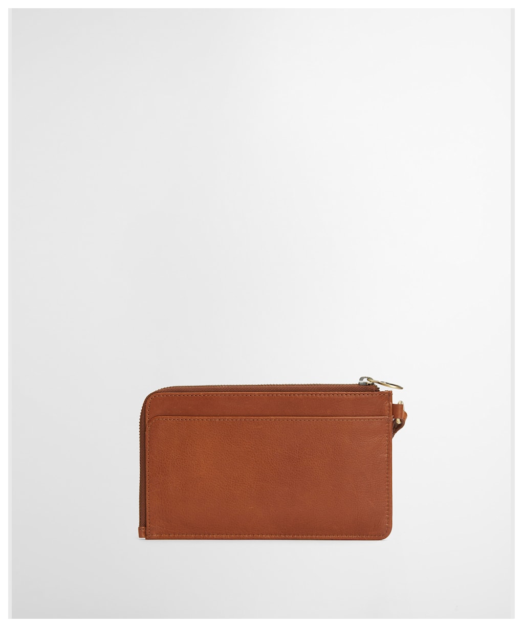 Women's Barbour Laire Leather Wristlet Purse - Brown