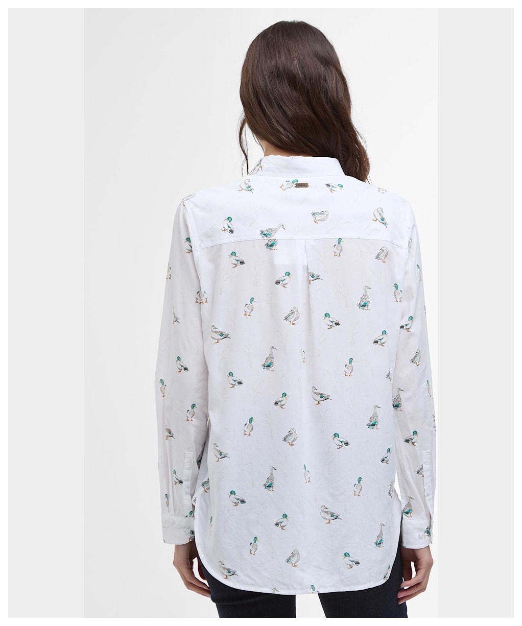 Women’s Barbour Safari Shirt - Duck Print