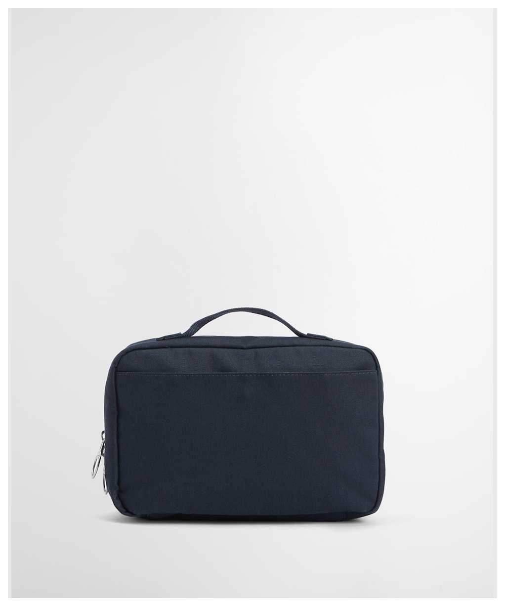Men's Barbour Cascade Zip Around Washbag - Navy