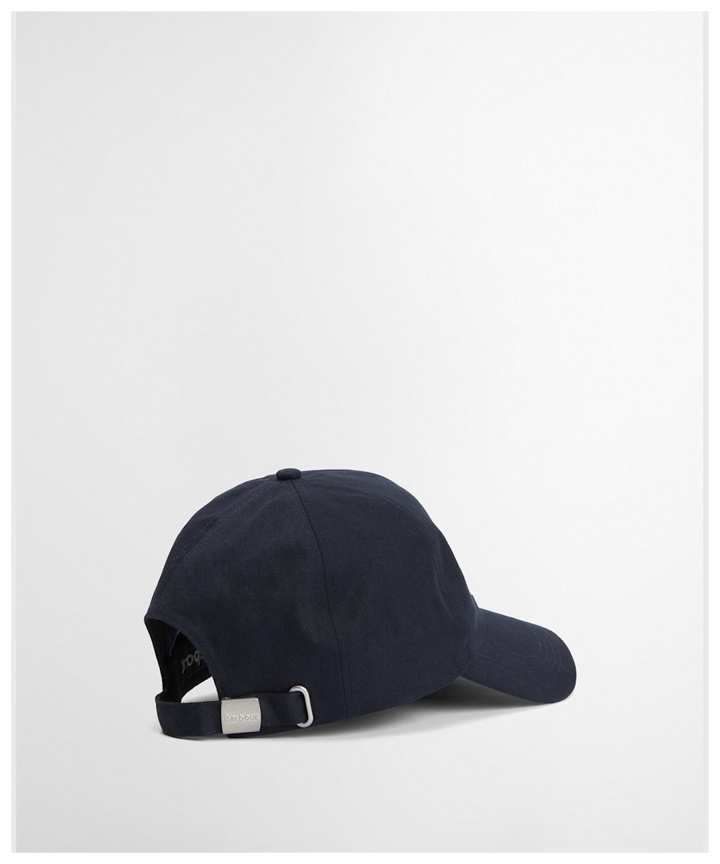 Men's Barbour Campbell 6 Panel Cotton Sports Cap - New Navy