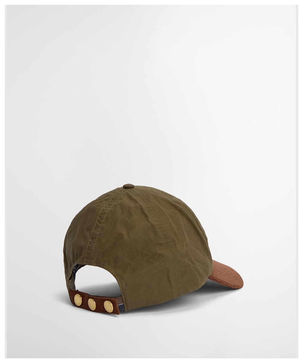 Men's Barbour Transport Cap - Dusky Green