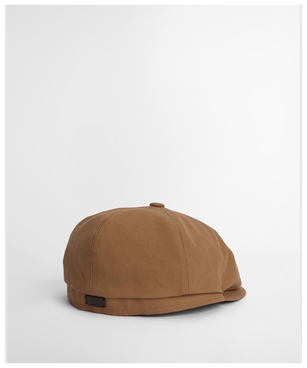 Men's Barbour Fawdon Bakerboy Hat - Military Brown