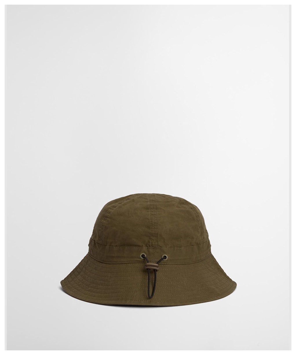 Men's Barbour Transport 6 Panel Bucket Hat - Dusky Green