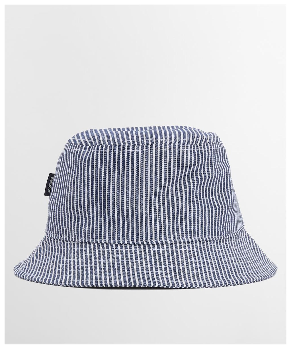 Men's Barbour Tynedale Bucket Hat - Navy / White