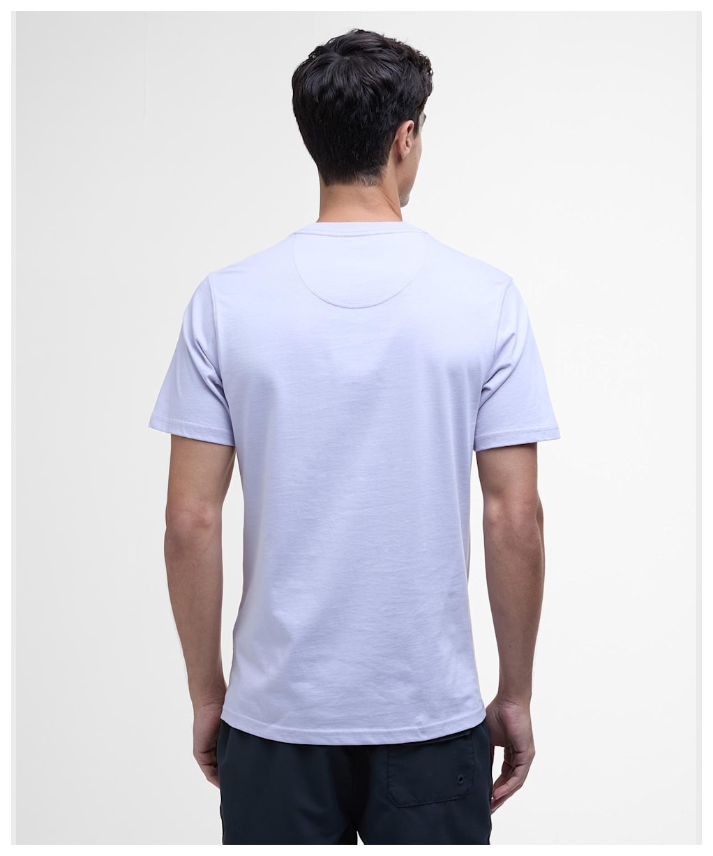 Men's Barbour International Small Logo Tee - Thistle