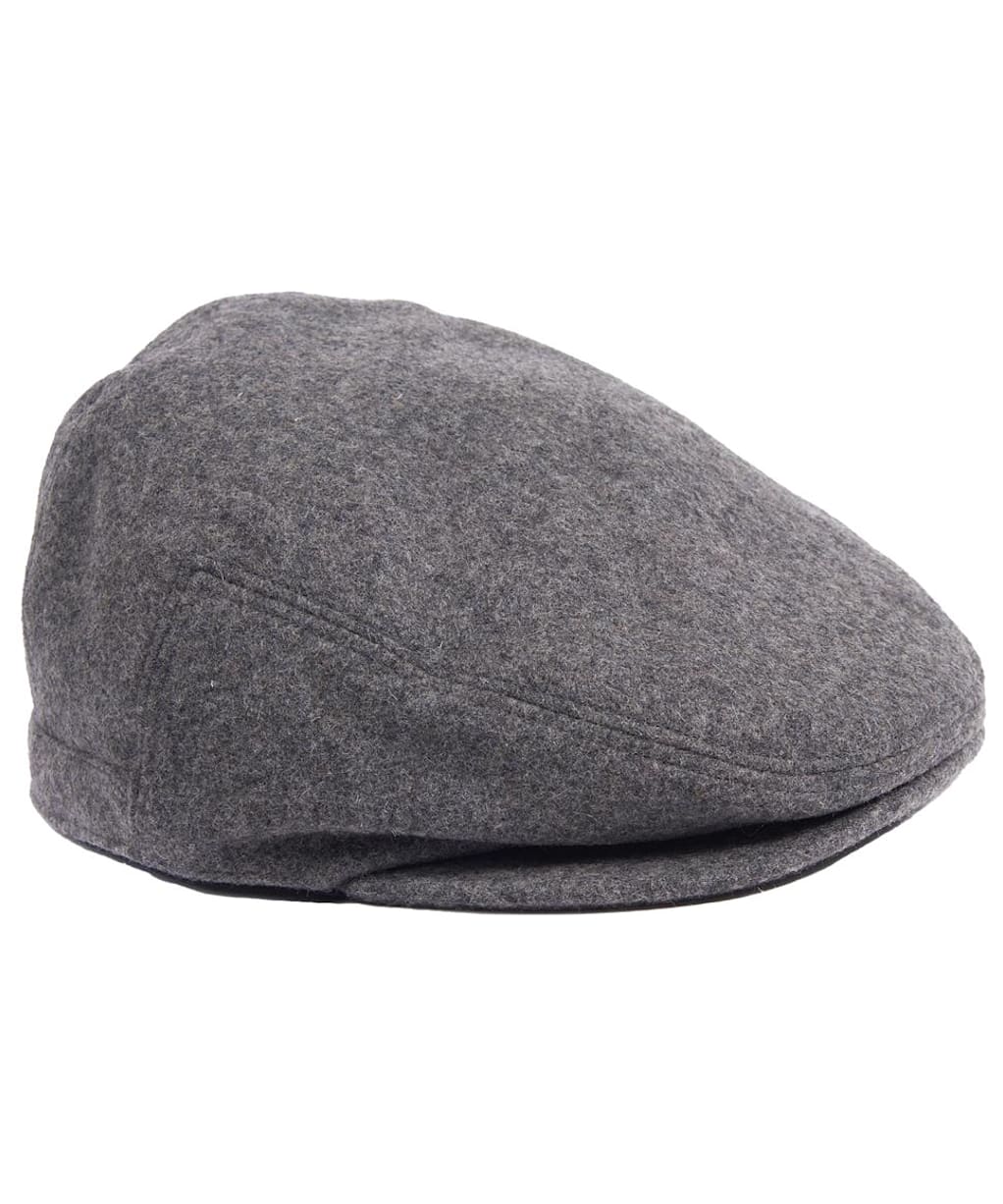 Men's Barbour Redshore Flat Cap - Grey