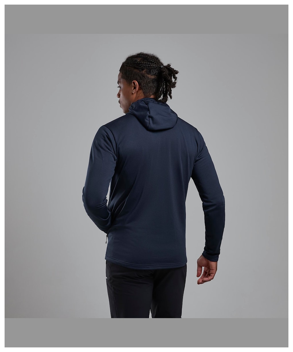 Men's Montane Protium Hooded Fleece Jacket - Eclipse Blue