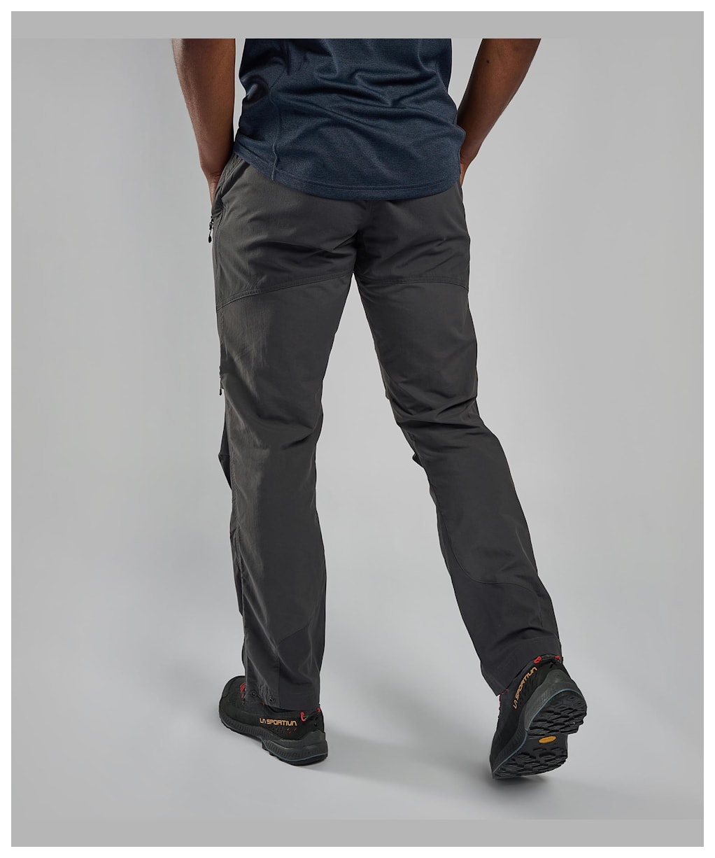 Men's Montane Water Repellent Terra Pants - Regular - Slate