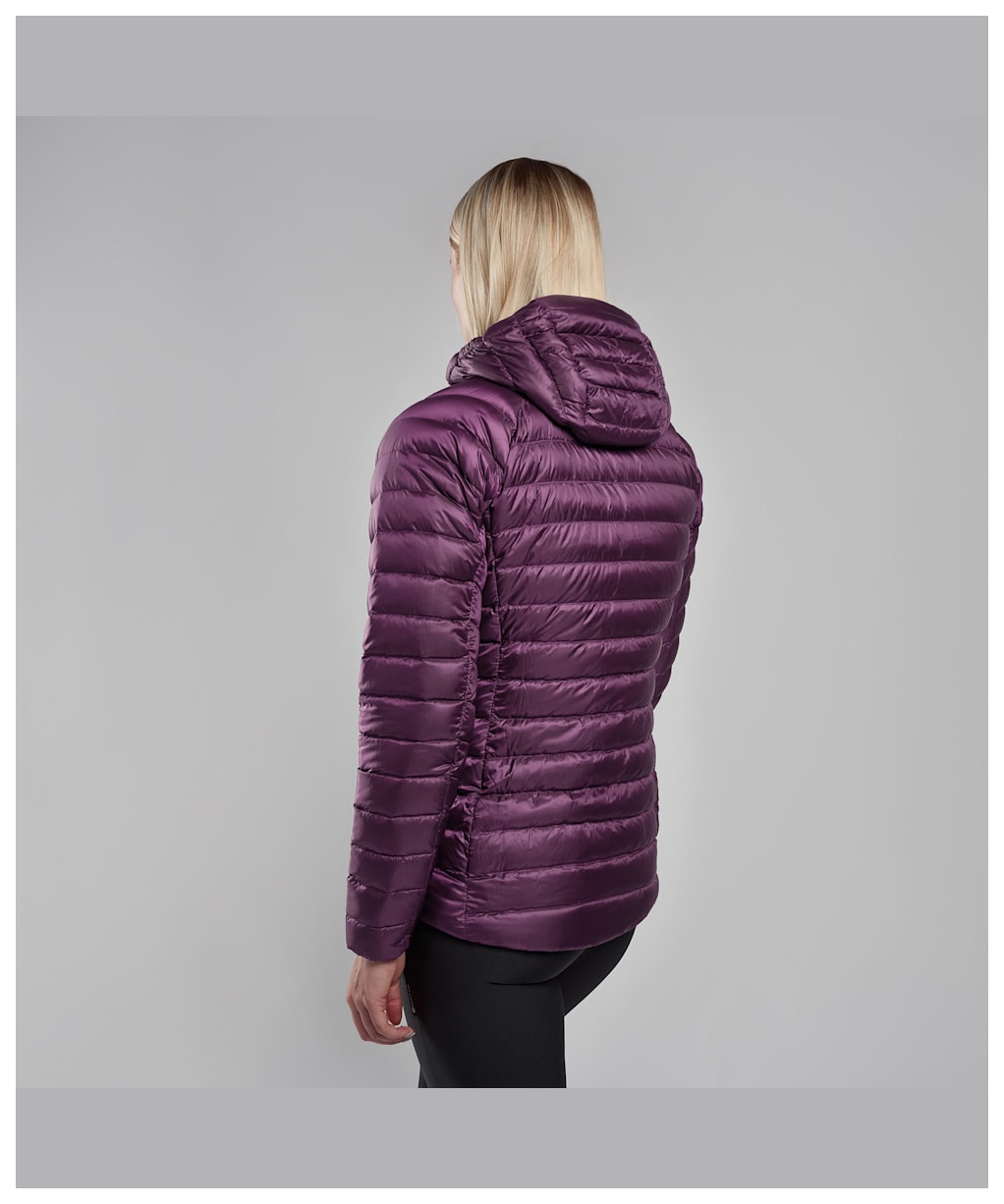 Women's Montane Anti-Freeze Hooded Down Jacket - Saskatoon Berry