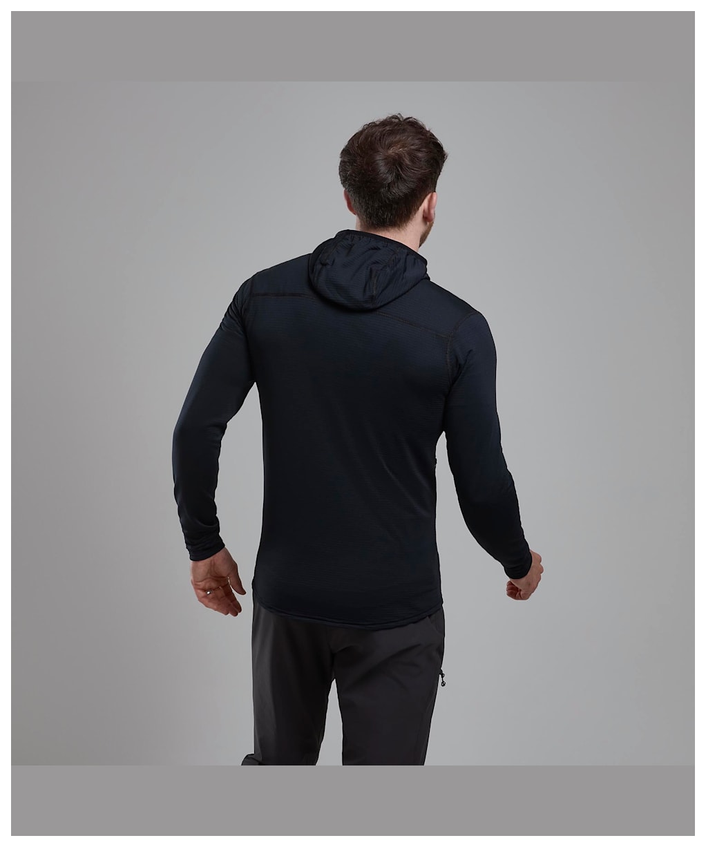 Men's Montane Protium Lite Hooded Fleece Jacket - Black