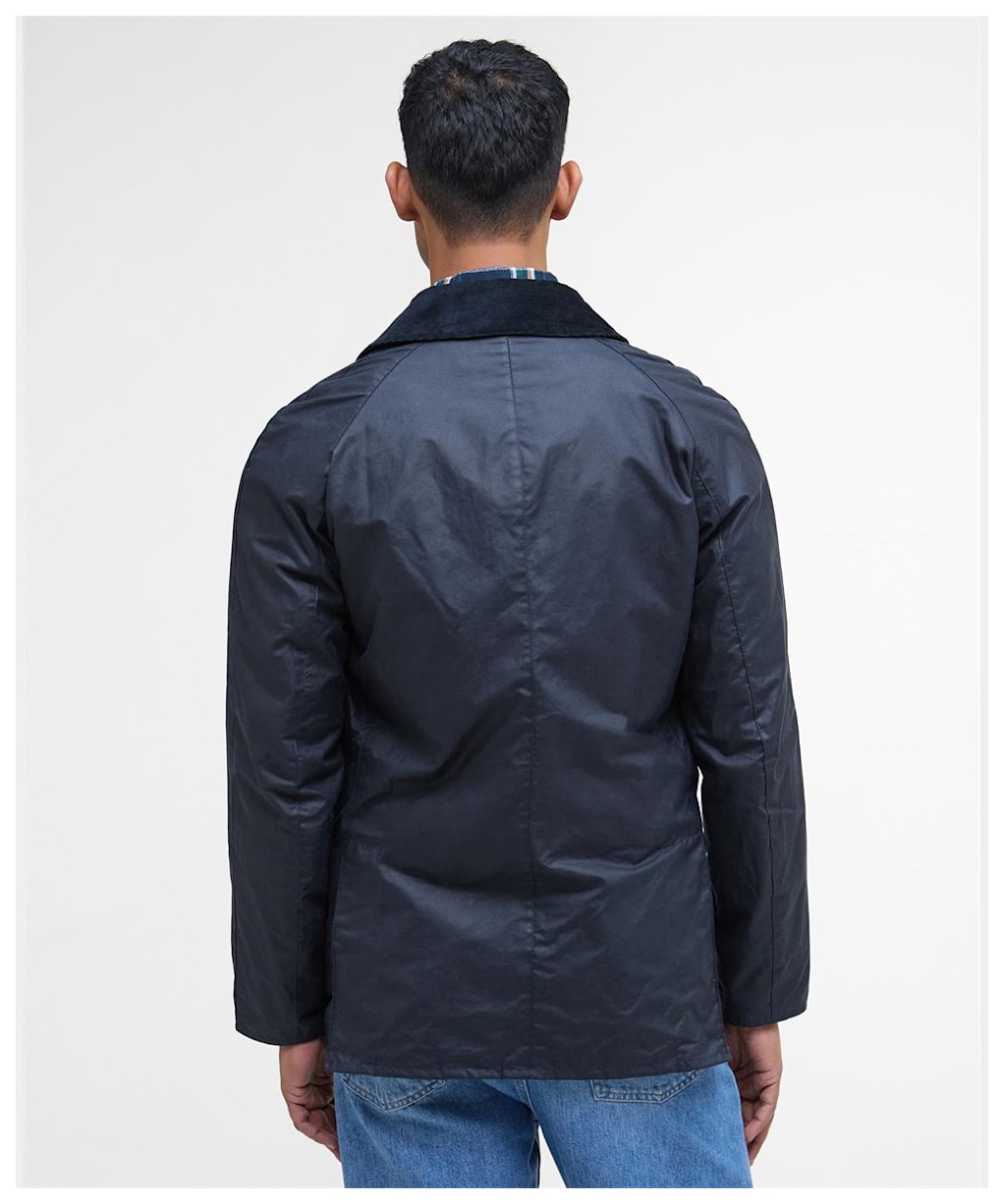 Men's Barbour Lightweight Ashby Waxed Jacket - Royal Navy