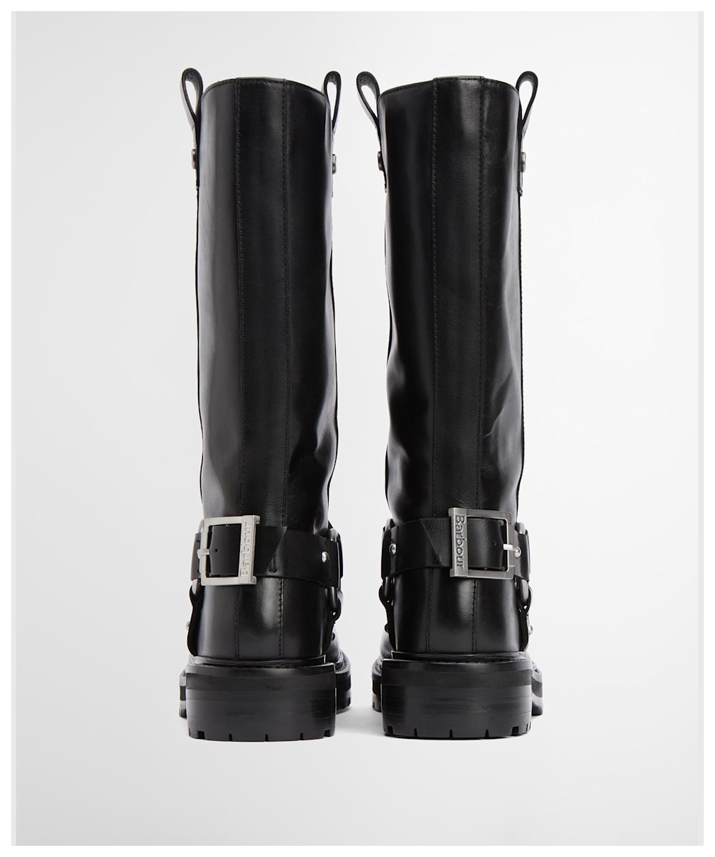Women's Barbour Freya Harness Boots - Black