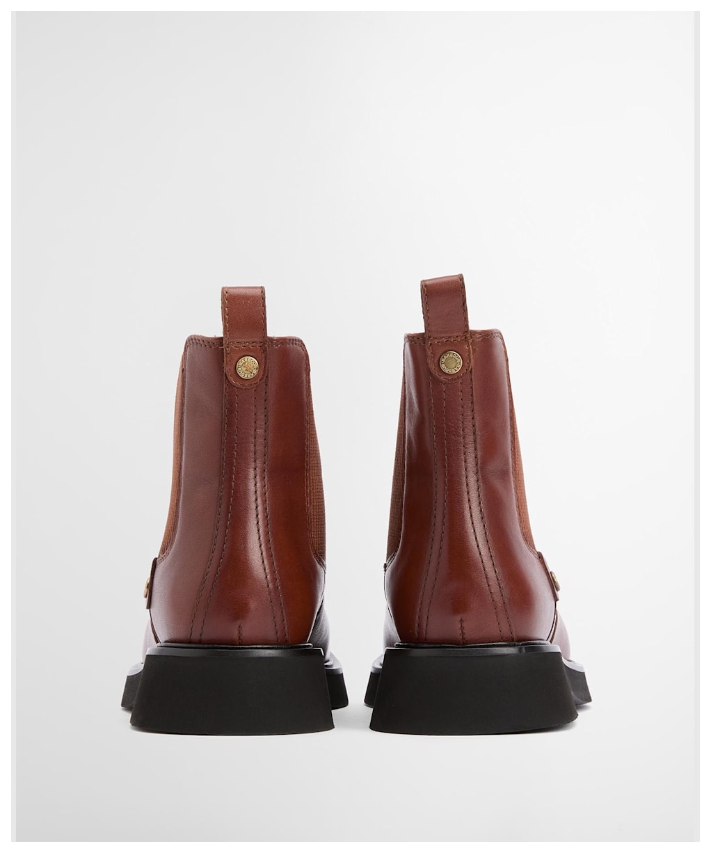 Women's Barbour Delfina Chelsea Boots - Conker Brown